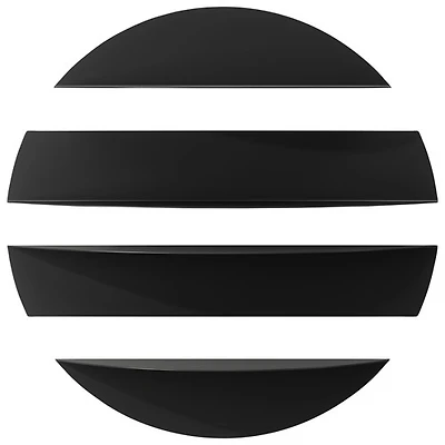 Étagère murale Umbra Solis à 4 tablettes - Noir