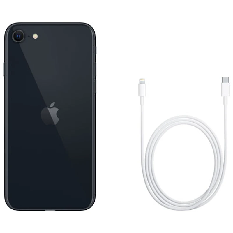 Virgin Plus Apple iPhone SE 64GB (3rd Generation) - Midnight - Monthly Financing