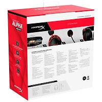 Casque de jeu sans fil Cloud Alpha RF de HyperX (4P5D4AA) - Noir