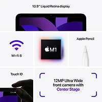 iPad Air 10,9 po 64 Go avec Wi-Fi d'Apple (5e génération) - Rose