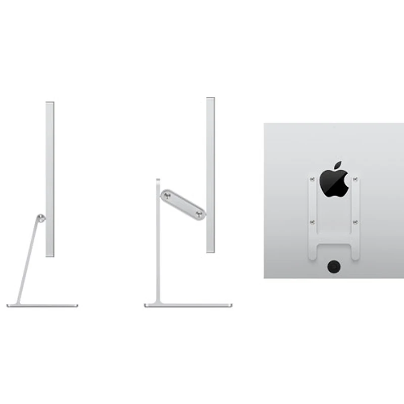 Moniteur inclinable écran Retina 5K verre standard 27 po Studio Display d'Apple (MYJG3VC/A)-Argenté