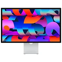 Moniteur inclinable Retina 5K verre nanotexturé 27 po Studio Display d'Apple (MMYW3VC/A) - Argenté