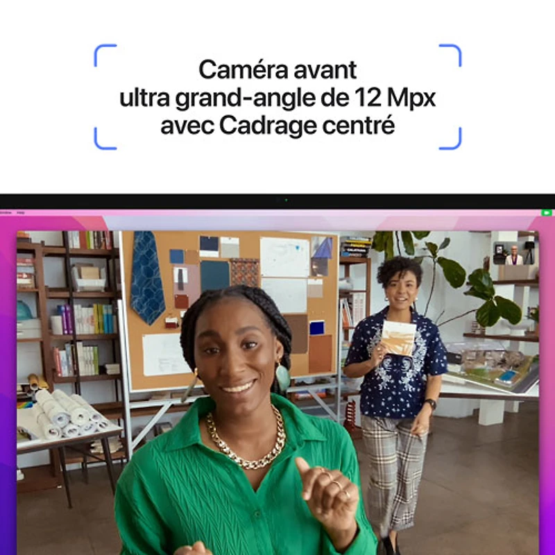 Moniteur inclinable Retina 5K verre nanotexturé 27 po Studio Display d'Apple (MMYW3VC/A) - Argenté