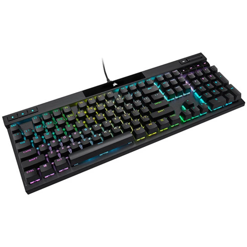 Clavier de jeu mécanique rétroéclairé Cherry MX RGB Red de Corsair