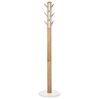 Umbra Flapper Wood Coat Rack - White/Natural
