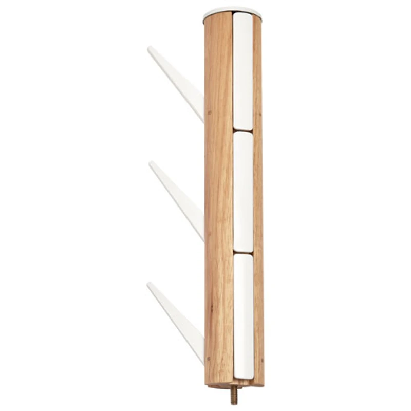 Umbra Flapper Wood Coat Rack - White/Natural