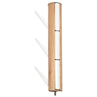 Umbra Flapper Wood Coat Rack - White/Natural