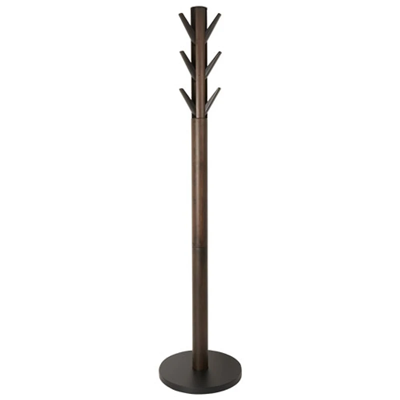 Portemanteau en bois Flapper d'Umbra - Noir/Noyer