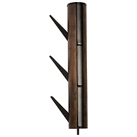 Portemanteau en bois Flapper d'Umbra - Noir/Noyer