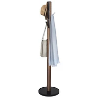 Portemanteau en bois Flapper d'Umbra - Noir/Noyer