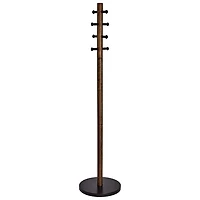 Portemanteau en bois Pillar d'Umbra - Noir/Noyer