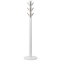 Portemanteau en bois Flapper d'Umbra - Blanc