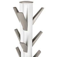 Portemanteau en bois Flapper d'Umbra - Blanc