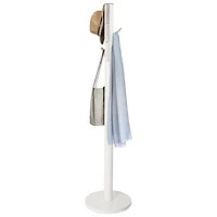 Portemanteau en bois Flapper d'Umbra - Blanc