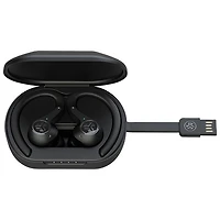 Écouteurs boutons 100 % sans fil à suppression du bruit Epic Air Sport de JLab - Noir