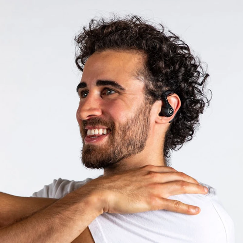 JLab Epic Air Sport In-Ear Noise Cancelling True Wireless Earbuds - Black