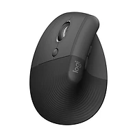 Souris ergonomique sans fil verticale pour gauchers de 4000 ppp Lift de Logitech - Graphite