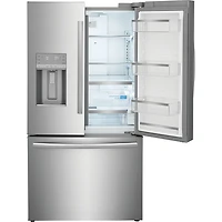 Réfrigérateur à deux portes de 36 po avec distributeur d'eau et de glaçons Gallery de Frigidaire (GRFC2353AF) - Acier inoxydable