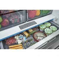 Réfrigérateur à deux portes de 36 po avec distributeur d'eau et de glaçons Pro de Frigidaire (PRFS2883AF) - Acier inoxydable