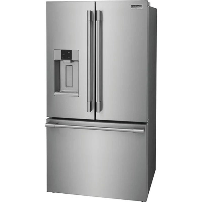Réfrigérateur à deux portes de 36 po avec distributeur d'eau et de glaçons Pro de Frigidaire (PRFS2883AF) - Acier inoxydable