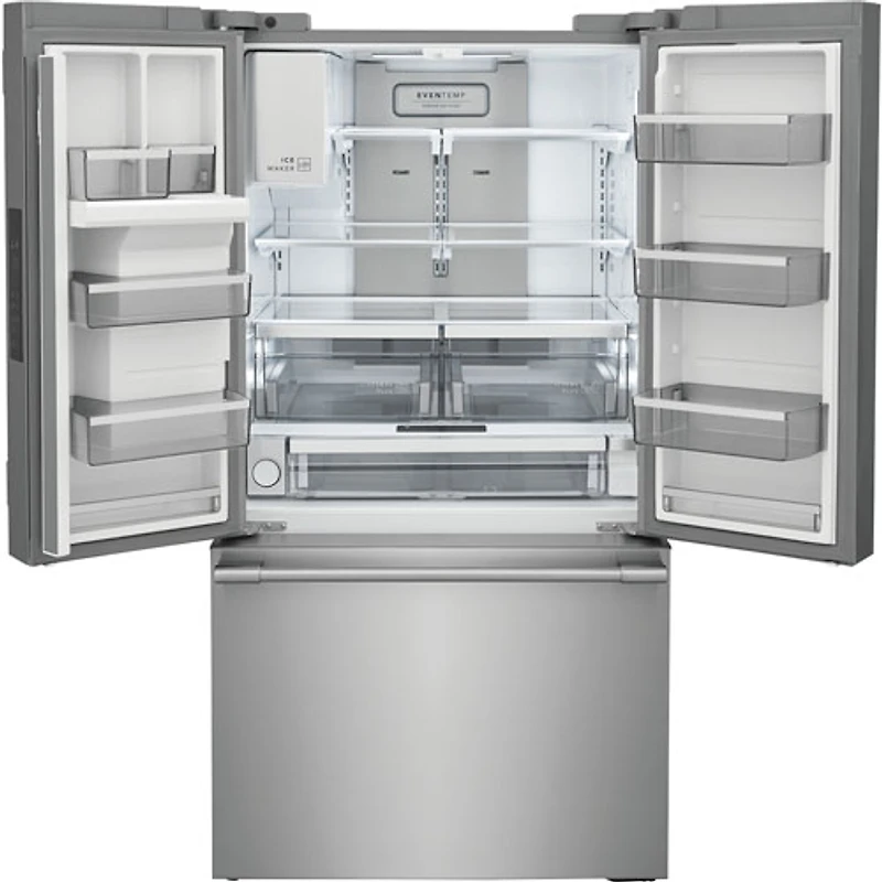 Réfrigérateur à deux portes de 36 po avec distributeur d'eau et de glaçons Pro de Frigidaire (PRFS2883AF) - Acier inoxydable