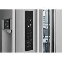 Réfrigérateur à deux portes de 36 po avec distributeur d'eau et de glaçons Pro de Frigidaire (PRFS2883AF) - Acier inoxydable