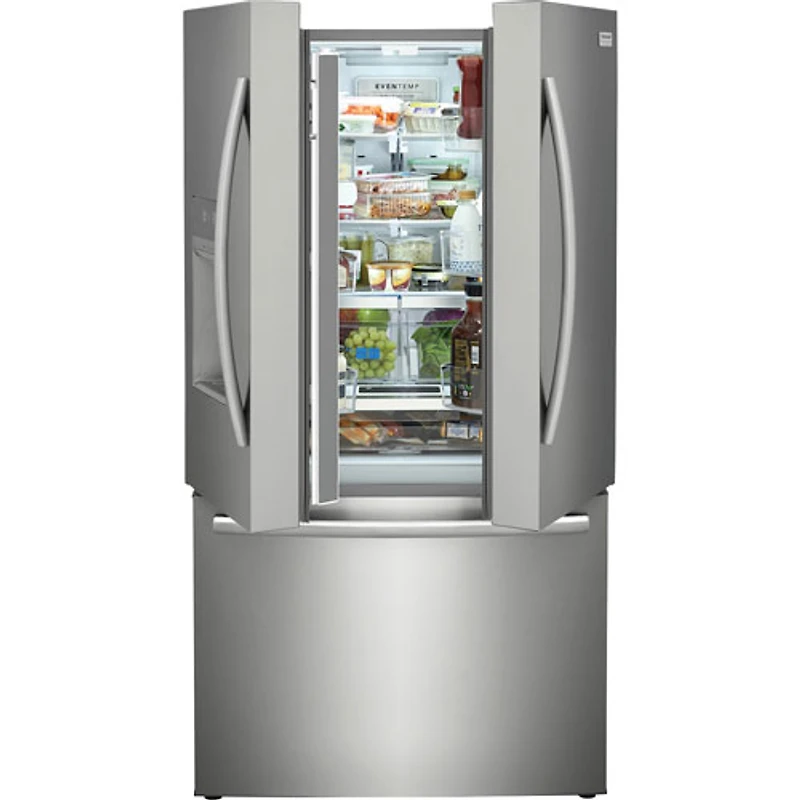 Réfrigérateur à deux portes de 36 po avec distributeur d'eau et de glaçons Gallery de Frigidaire (GRFS2853AF) - Acier inoxydable
