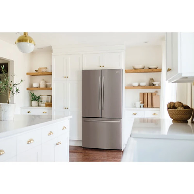 Réfrigérateur à deux portes de 36 po avec distributeur d'eau et de glaçons Gallery de Frigidaire (GRFN2853AF) - Acier inoxydable