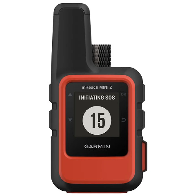 GPS de plein air InReach Mini 2 de Garmin - Rouge