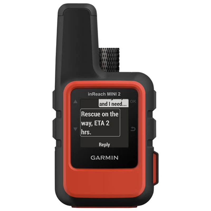 GPS de plein air InReach Mini 2 de Garmin - Rouge