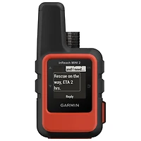 GPS de plein air InReach Mini 2 de Garmin - Rouge
