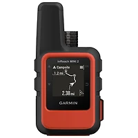GPS de plein air InReach Mini 2 de Garmin - Rouge