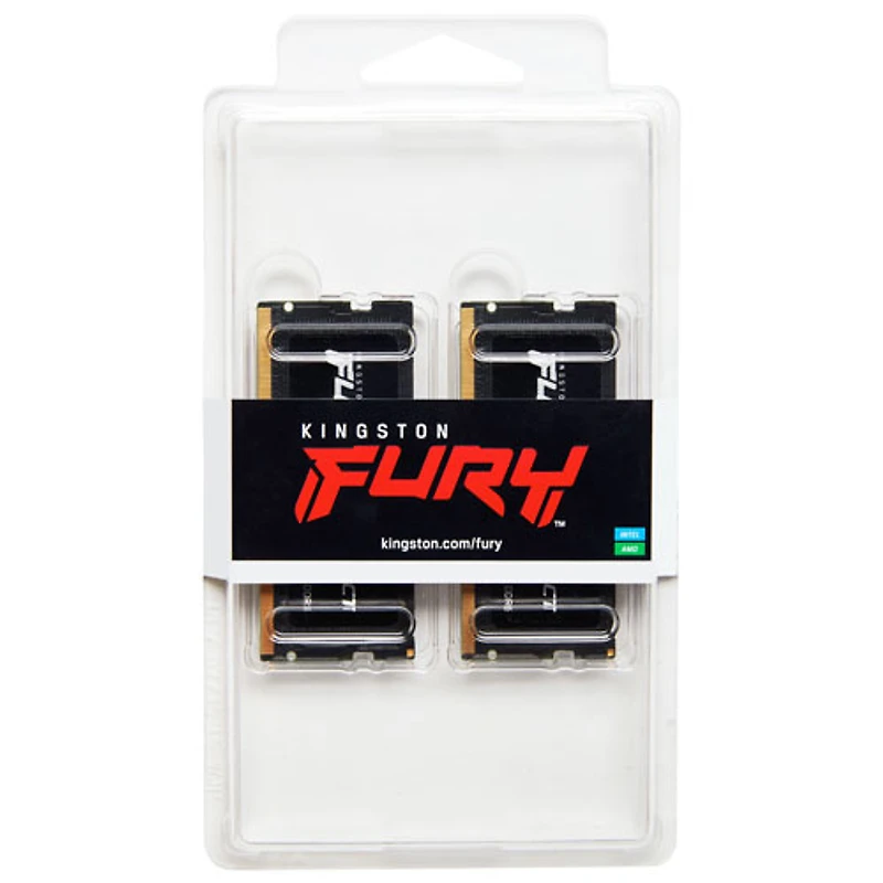 Kingston Fury Impact 32GB (2 x 16GB) DDR5 4800Mhz Laptop Memory (KF548S38IBK2-32)