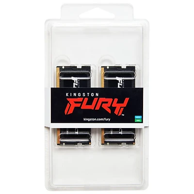 Mémoire DDR5 4800 MHz de 32 Go (2 x 16 Go) Fury Impact de Kingston pour portable (KF548S38IBK2-32)