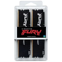 Mémoire DDR5 6000 MHz de 32 Go (2 x 16 Go) Fury Beast de Kingston pour PC (KF560C40BBK2-32)