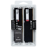 Mémoire DDR5 6000 MHz de 32 Go (2 x 16 Go) Fury Beast de Kingston pour PC (KF560C40BBK2-32)
