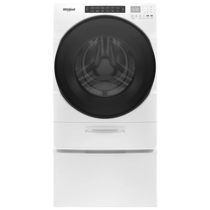 Duo laveuse-sécheuse électrique de 5,2 pi³ de Whirlpool (WFC682CLW) - Blanc