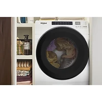 Duo laveuse-sécheuse électrique de 5,2 pi³ de Whirlpool (WFC682CLW) - Blanc