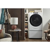 Duo laveuse-sécheuse électrique de 5,2 pi³ de Whirlpool (WFC682CLW) - Blanc
