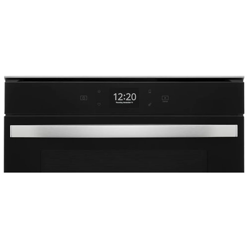Four mural électrique double à convection véritable 5,80 pi³ 23 po de Whirlpool (WOD52ES4MZ) - Acier inoxydable résistant aux traces de doigts
