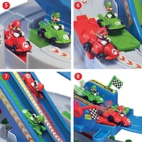 Jeu de course à obstacles de luxe Super Mario Kart Racing d'Epoch