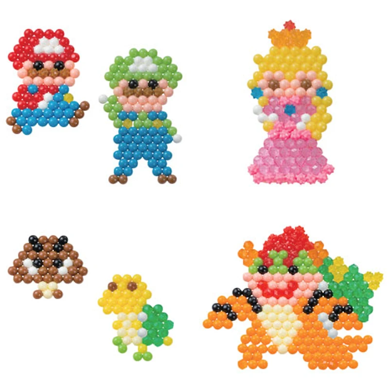 Ensemble de personnages Super Mario d'Arabeads