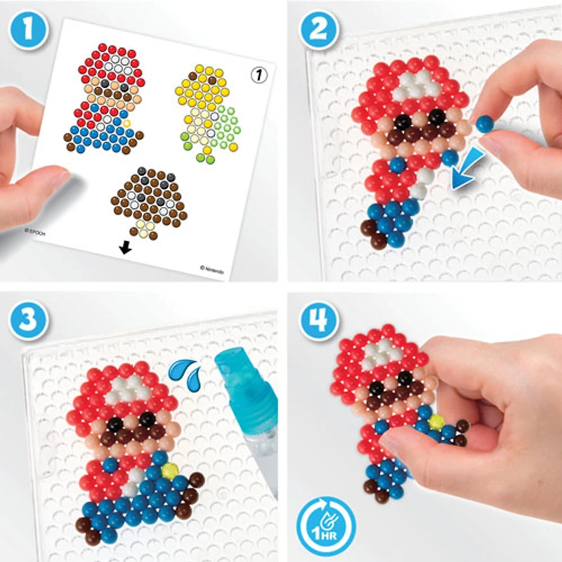 Ensemble de personnages Super Mario d'Arabeads