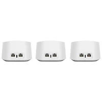 eero 6+ Dual-Band Whole Home Mesh Wi-Fi 6 System (R010312) - 3 Pack