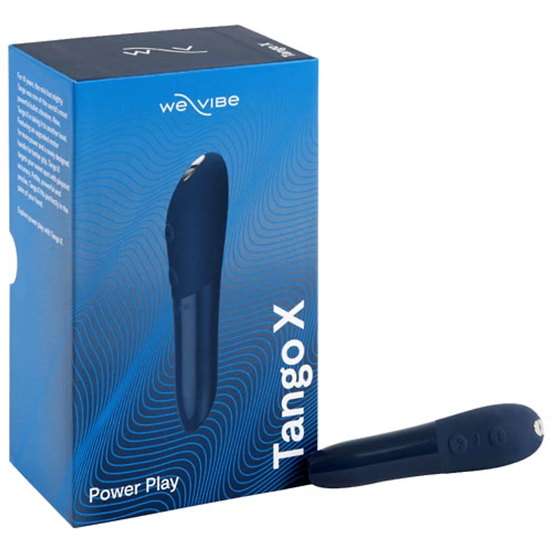 We-Vibe Tango X Mini Vibrator - Midnight Blue