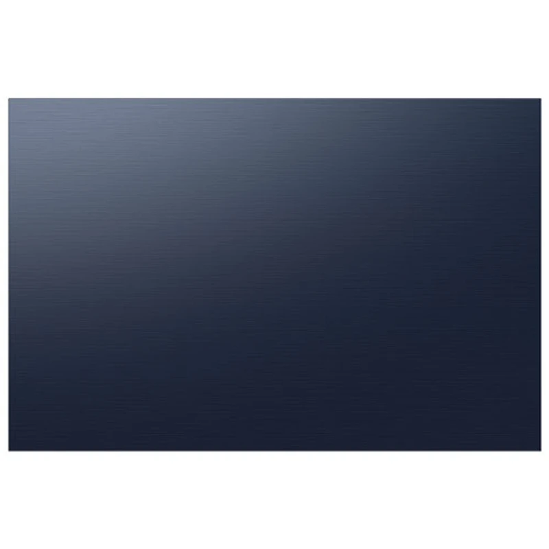 Panneau pour réfrigérateur 3 portes BESPOKE de Samsung - Panneau inférieur - Verre bleu marine