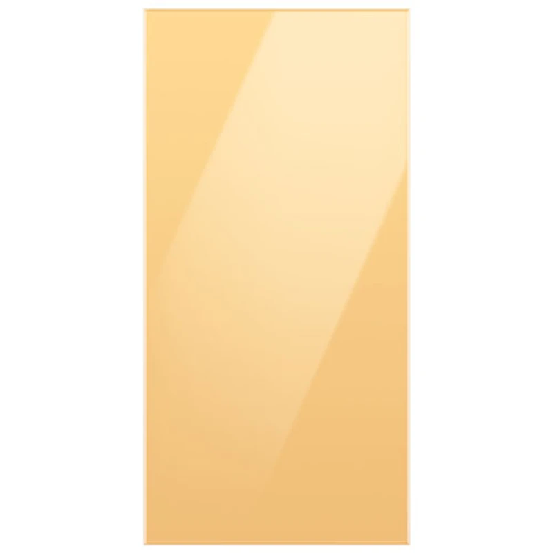 Samsung Panel for BESPOKE 4-Door French Refrigerator - Top Panel - Sunrise Yellow Glass