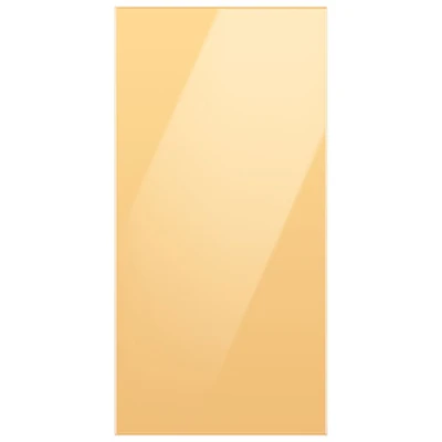 Samsung Panel for BESPOKE 4-Door French Refrigerator - Top Panel - Sunrise Yellow Glass
