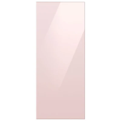 Panneau pour réfrigérateur à 3 portes BESPOKE de Samsung - Panneau supérieur - Verre rose
