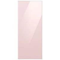 Panneau pour réfrigérateur à 3 portes BESPOKE de Samsung - Panneau supérieur - Verre rose